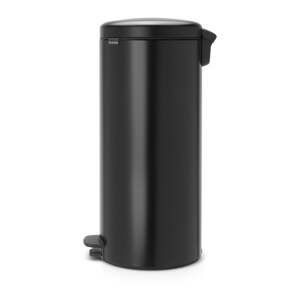Mat crna željezna kanta za smeće s pedalom 30 l NewIcon – Brabantia