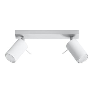 Bijela stropna lampa Sollux Etna