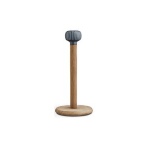 Stalak za papirne ručnike od hrastovog drveta drveta s antracit porculanskim detaljima Kähler Design Hammershoi