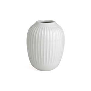 Bijela kamena vaza Kähler Design Hammershoi, visina 10 cm
