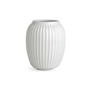 Bijela kamena vaza Kähler Design Hammershoi, visina 20 cm