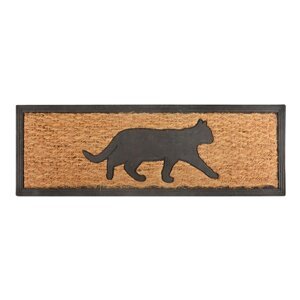 Podloga od kokosovih vlakana Esschert Design Cat, 25 x 75 cm