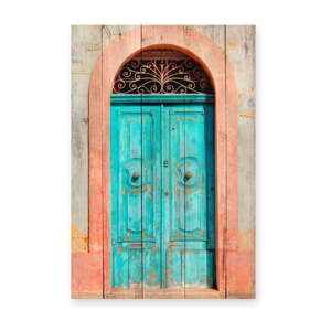 Drveni ukrasni znak 40x60 cm Door – Really Nice Things
