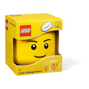 Kutija za pohranu LEGO® Boy, ⌀ 16,3 cm