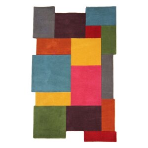 Šareni vuneni tepih Flair Rugs Collage, 120 x 180 cm