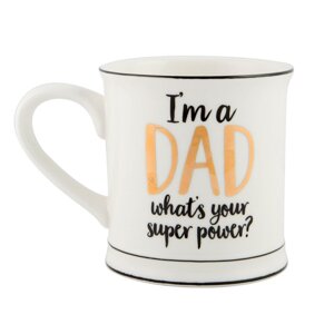 Porculanska šalica Sass & Belle Super Dad, 400 ml