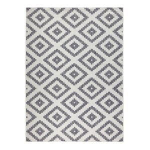 Sivi vanjski tepih NORTHRUGS Malta, 200 x 290 cm