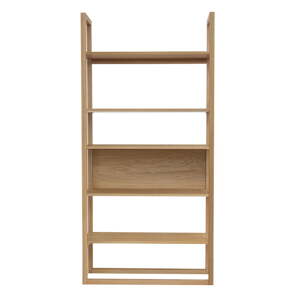 Biblioteka u dekoru hrasta u prirodnoj boji 90x185 cm Newest – Woodman