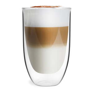 Set od 6 šalica s dvostrukom staklenom stijenkom Vialli Design NATALIE 350 ml