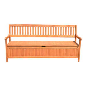 Vrtna klupa sa spremištem od drveta eukaliptusa Garden Pleasure Houston, dužine 187 cm
