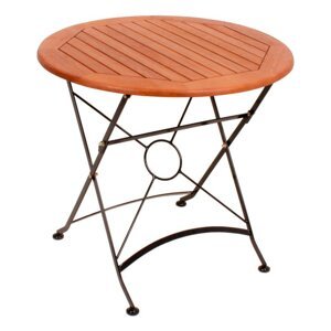 Okrugao vrtni stol ø 80 cm Vienna – Garden Pleasure