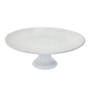 Bijeli stalak Costa Nova Pearl, ⌀ 33 cm