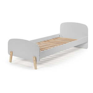Sivi krevetić Vipack Kiddy, 200 x 90 cm