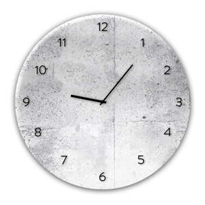 Zidni sat Styler Glassclock Wall, ⌀ 30 cm