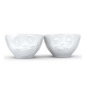 Set od 2 bijele porculanske "sladokusne" zdjele 58products, zapremnina 200 ml