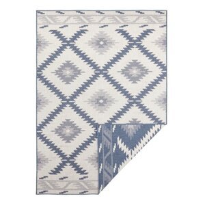 Tepih za eksterijer plavo-bež boje NORTHRUGS Malibu, 170 x 120 cm