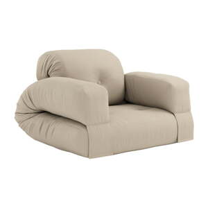 Bež sklopiva fotelja pogodna za eksterijer Karup Design Design OUT ™ Hippo Beige
