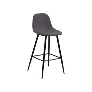 Crna/siva barska stolica 101 cm Wilma – Actona