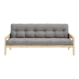 Kauč na razvlačenje 204cm Karup Design Grab Natural Clear/Siva