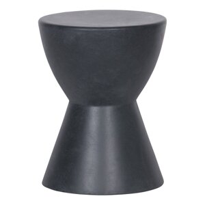 Antracit siva stolica pogodna za vanjski WOOOD Dover, ø 35 cm