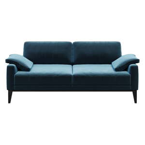 Plavi baršunasti kauč MESONICA Musso, 173 cm
