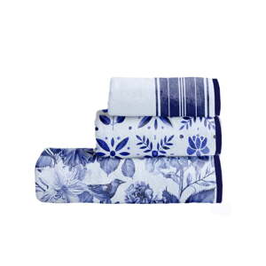Set od 3 ručnika Really Nice Things Toalla Blue Birds
