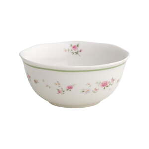Set od 2 bijele porculanske zdjele Brandani Nonna Rossa, ⌀ 14 cm