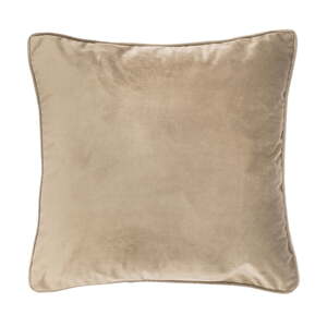 Svjetlobež jastuk Tiseco Home Studio Velvety, 45 x 45 cm