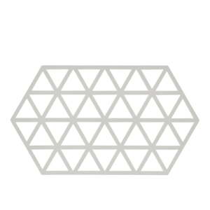 Svjetlosivi silikonski podmetač za lonce Zone Triangles