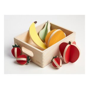 Drveni dječji set za igru Flexa Play Shop Fruits