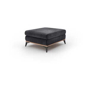 Tamno sivi puf s baršunastim navlakom Windsor & Co Sofas Astre