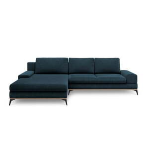 Petrolej plavi kauč na razvlačenje Windsor & Co Sofas Planet, lijevi kut