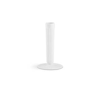 Bijeli svijećnjak od kamenine Kähler Design Hammershoi, visina 16 cm