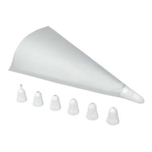 Set od 3 vrećice za ukrašavanje sa 7 nastavaka Metaltex Cake Decor
