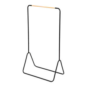 Crni stalak za odjeću Compactor Elias Clother Hanger, visina 145 cm