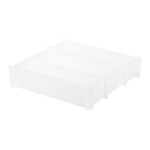 Set s 6 bijelih pregrada za policu Compactor Drawer Dividers