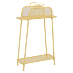 Žuta metalna polica za balkon Garden Pleasure MWH, visina 105,5 cm