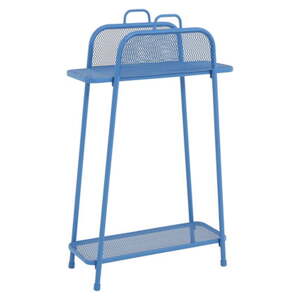 Plava metalna polica za balkon Garden Pleasure MWH, visina 105,5 cm