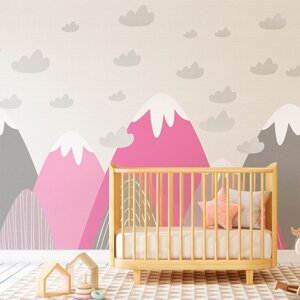 Zidna samoljepljiva naljepnica Ambiance Scandinavian Giant Mountains Elika