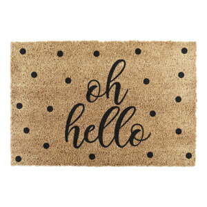 Otirač od kokosovih vlakana 40x60 cm Oh Hello – Artsy Doormats