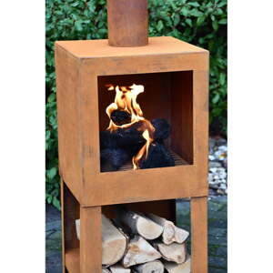 Kvadratna terasa kamin Esschert Design
