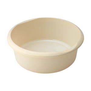 Krem okrugli plastični lavor Addis, ø 34 cm