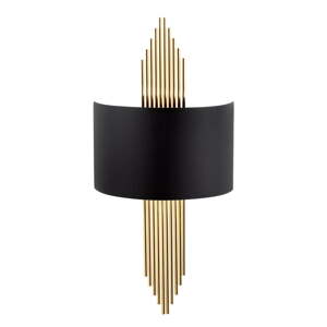 Crna zidna svjetiljka Opviq lights Sword
