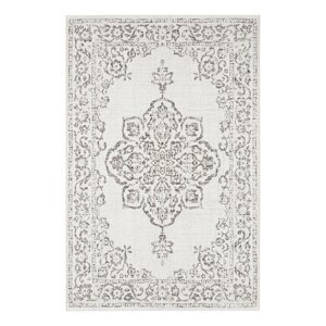 Sivo-krem vanjski tepih NORTHRUGS Tilos, 200 x 290 cm