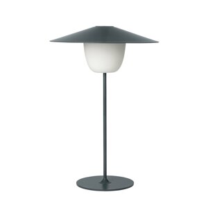 Tamnosiva srednja LED lampa Blomus Ani Lamp