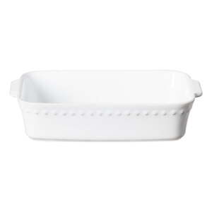 Bijela posuda za pečenje od kamenine Costa Nova Pearl, 27 x 17 cm
