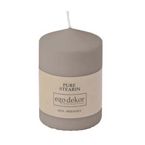 Smeđa svijeća Eco candles by Ego dekor Top, vrijeme gorenja 25 h