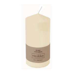 Bijela svijeća Eco candles by Ego dekor Top, vrijeme gorenja 30 h