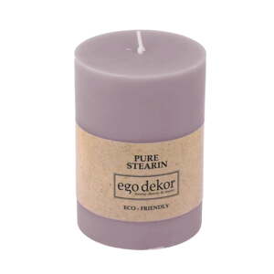 Ljubičasta svijeća Eco candles by Ego dekor Friendly, vrijeme gorenja 37 h