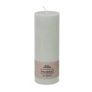 Tirkizno-plava svijeća Eco candles by Ego dekor Friendly, vrijeme gorenja 60 h